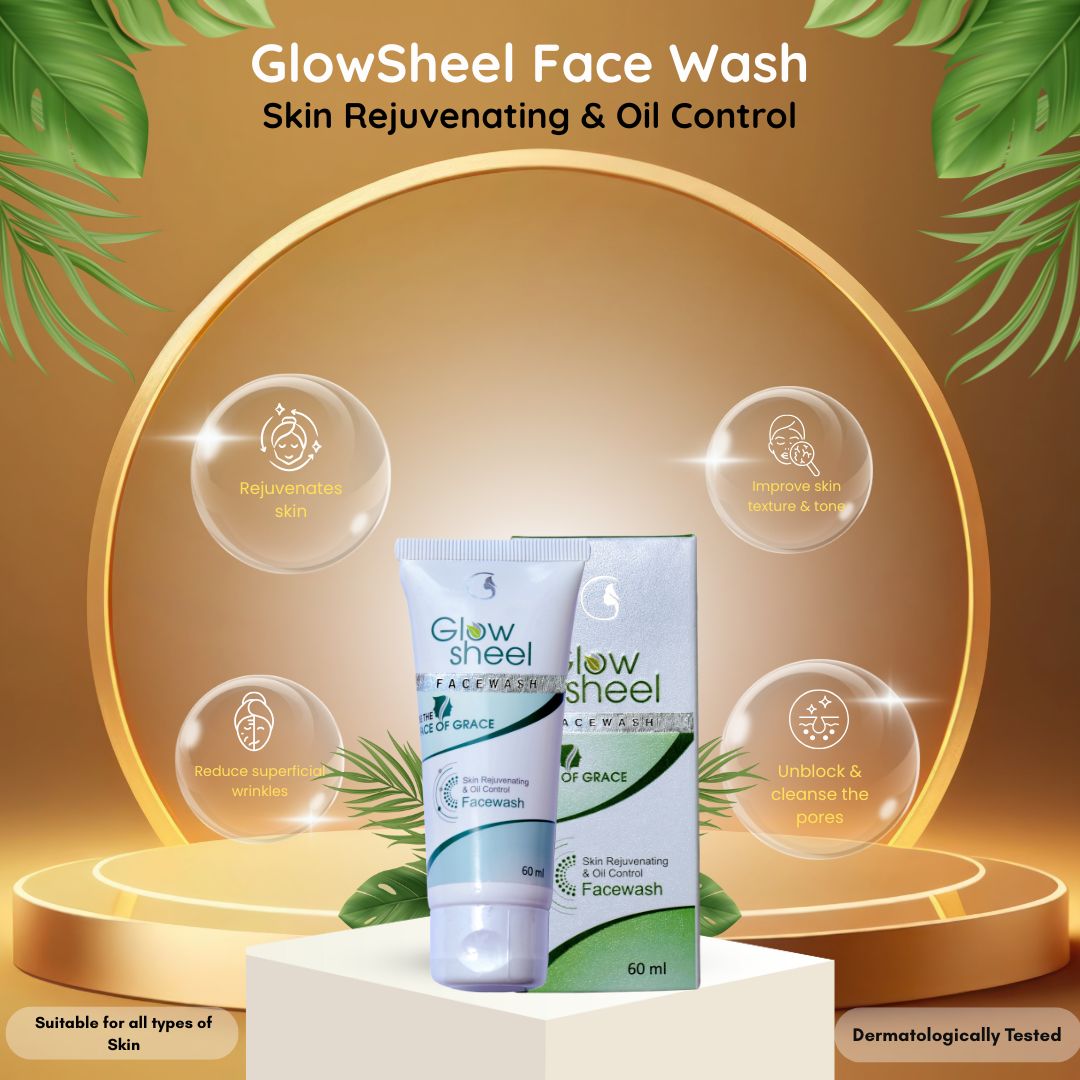 GlowSheel Face Wash