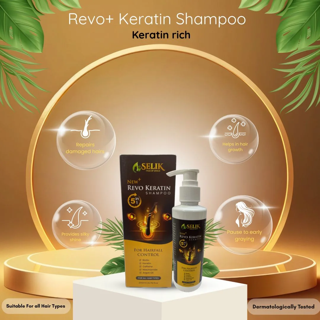 Revo+ Keratin Shampoo | 200ml