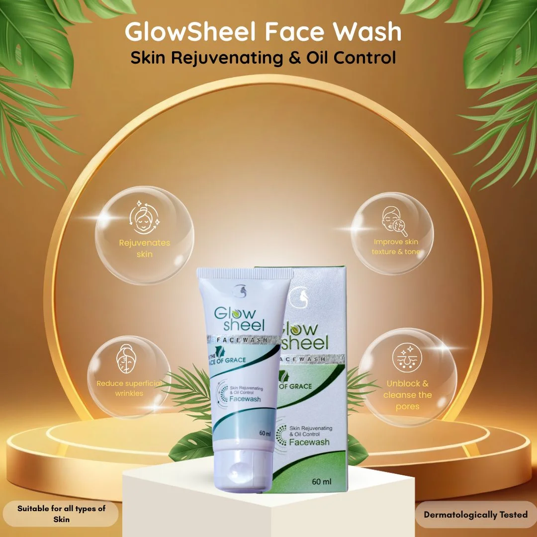 GlowSheel Face Wash